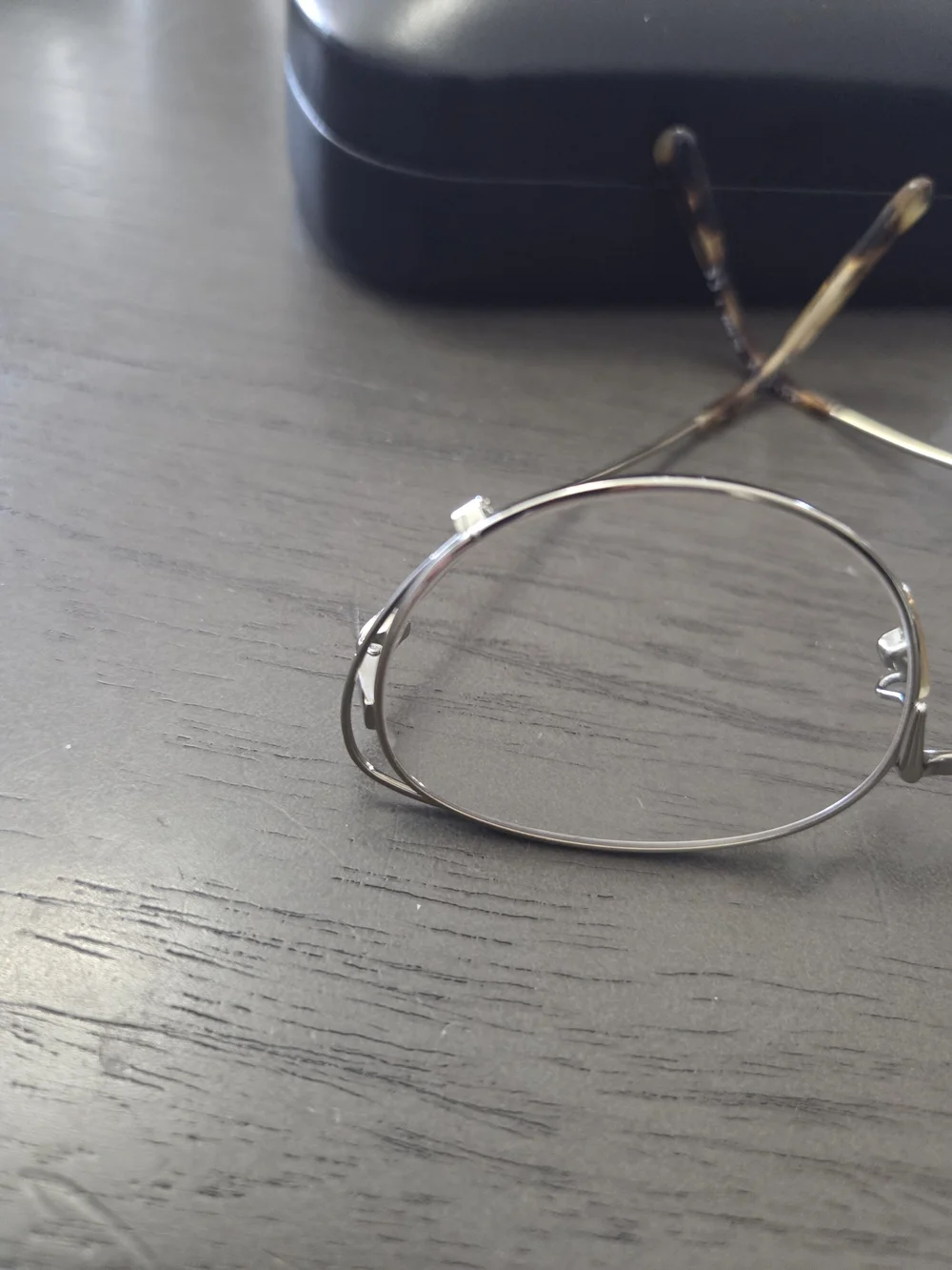Coach Vintage Looking Silver Eyeglass Frames